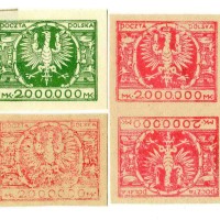 Fałszerstwa znaczków „milionowych” z 1924 roku.